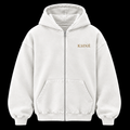 KSINE SIGNATURE ZIP UP- POLAR WHITE
